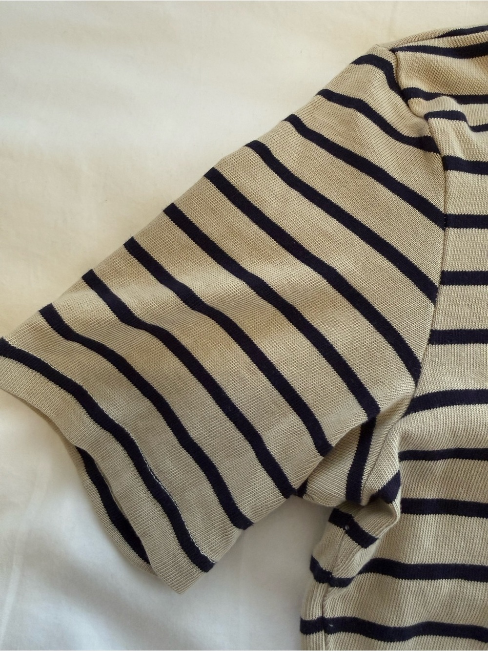 AYR The Matinee Tee Sandstone Stripe, L - Picture 6 of 9